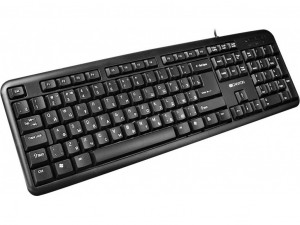 Клавиатура за компютър Canyon CNE-CKEY01-BG Black USB